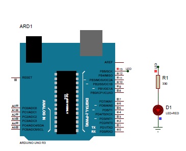 Code Bloges: Interfacing LED with Arduino