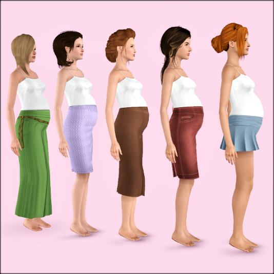 My Sims 3 Blog More Maternity Clothing By Simborg