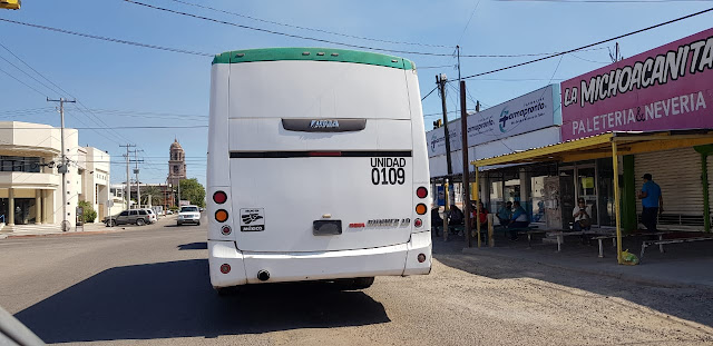 Uso de cubrebocas obligatorio al usar transporte público en Navojoa