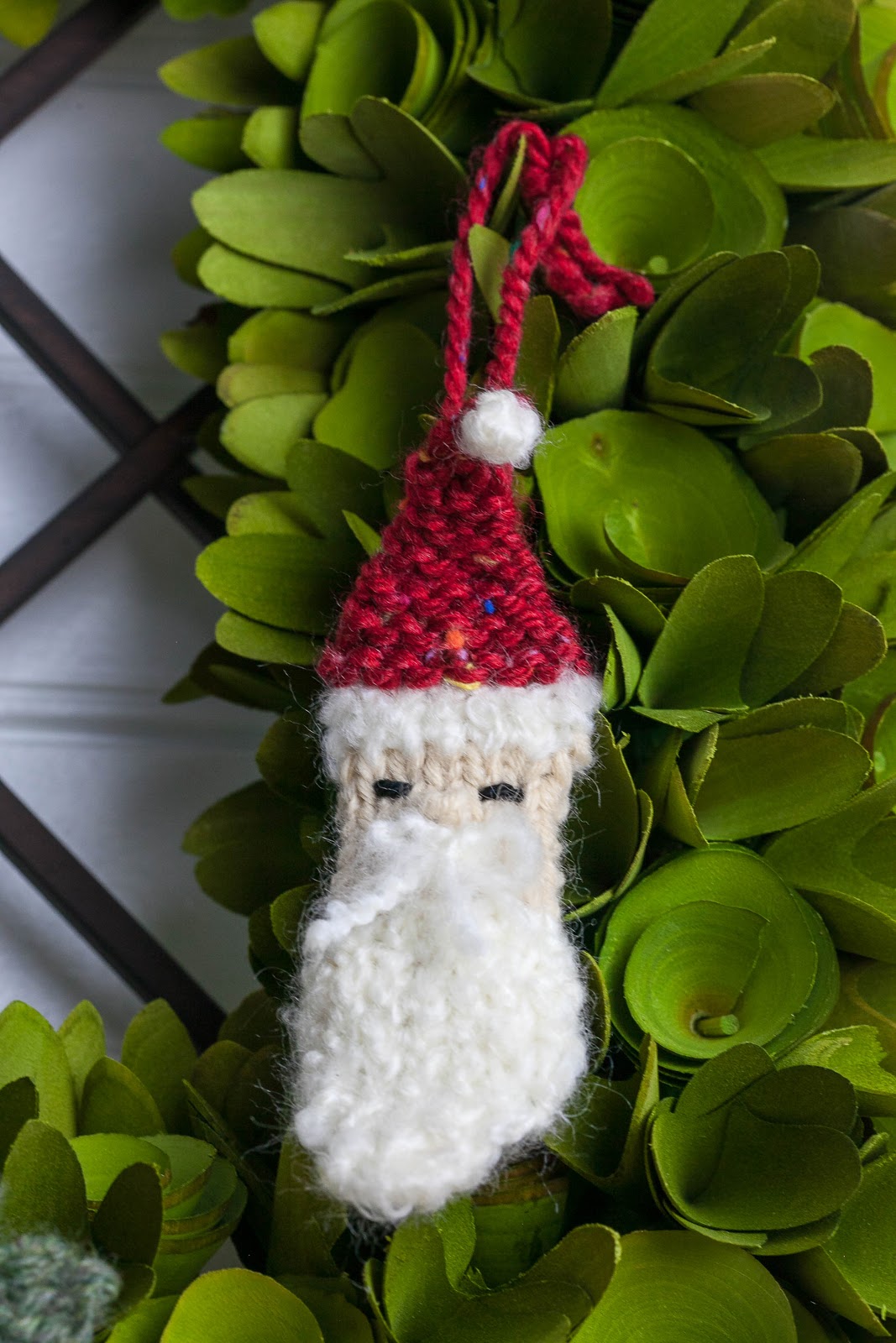 Loom Knit Christmas Ornaments (Free) | Loom Knitting by This Moment is Good!