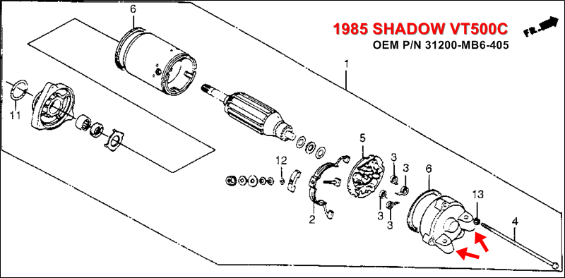 Starter | Honda Shadow Forums