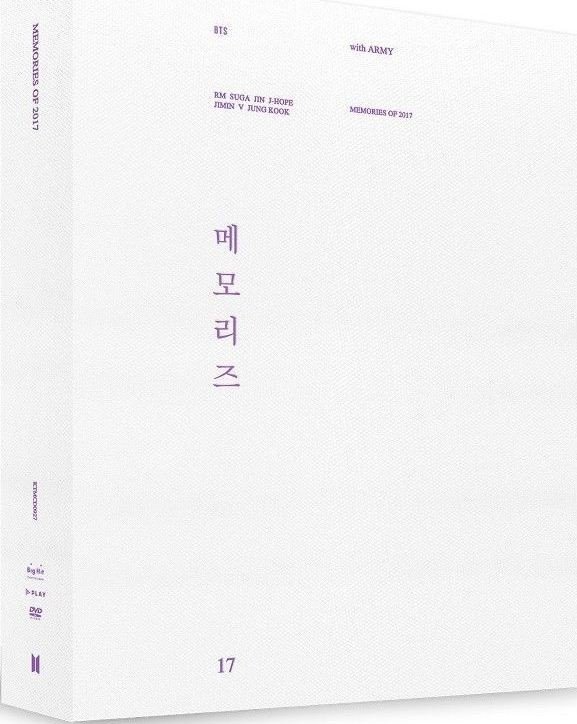 Onextime S Blog Bluray Bts Memories Of 2017