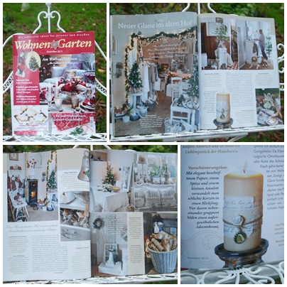 Reportage in der Wohnen & Garten 12/ 2015