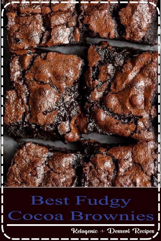 Best Fudgy Cocoa Brownies - Milburn Food