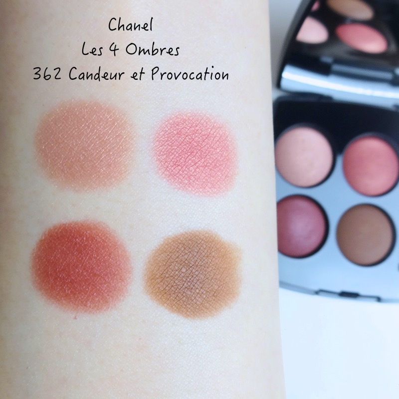 Chanel Intense Healthy Glow Eyeshadow Palette Review & Swatches