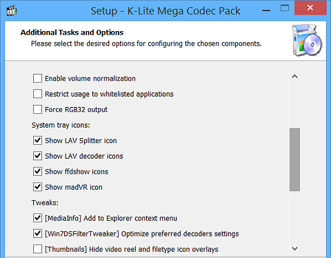 K-Lite Mega Codec Pack