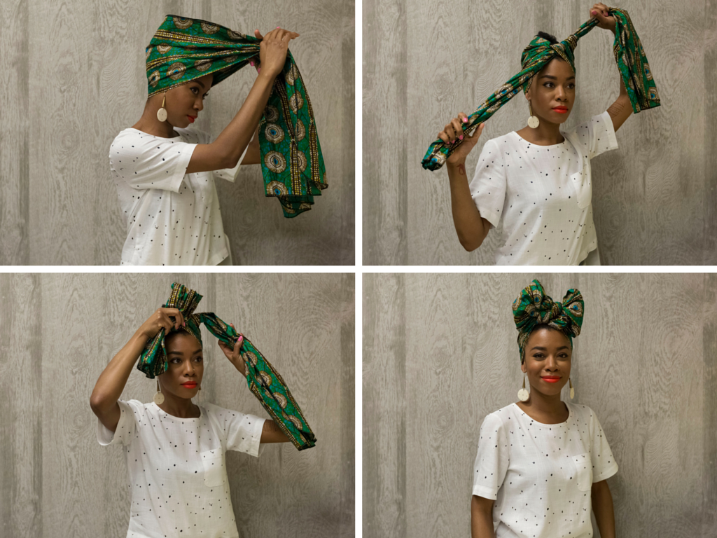 StyleHub Daily How To's The Gigantic Bow Head Wrap