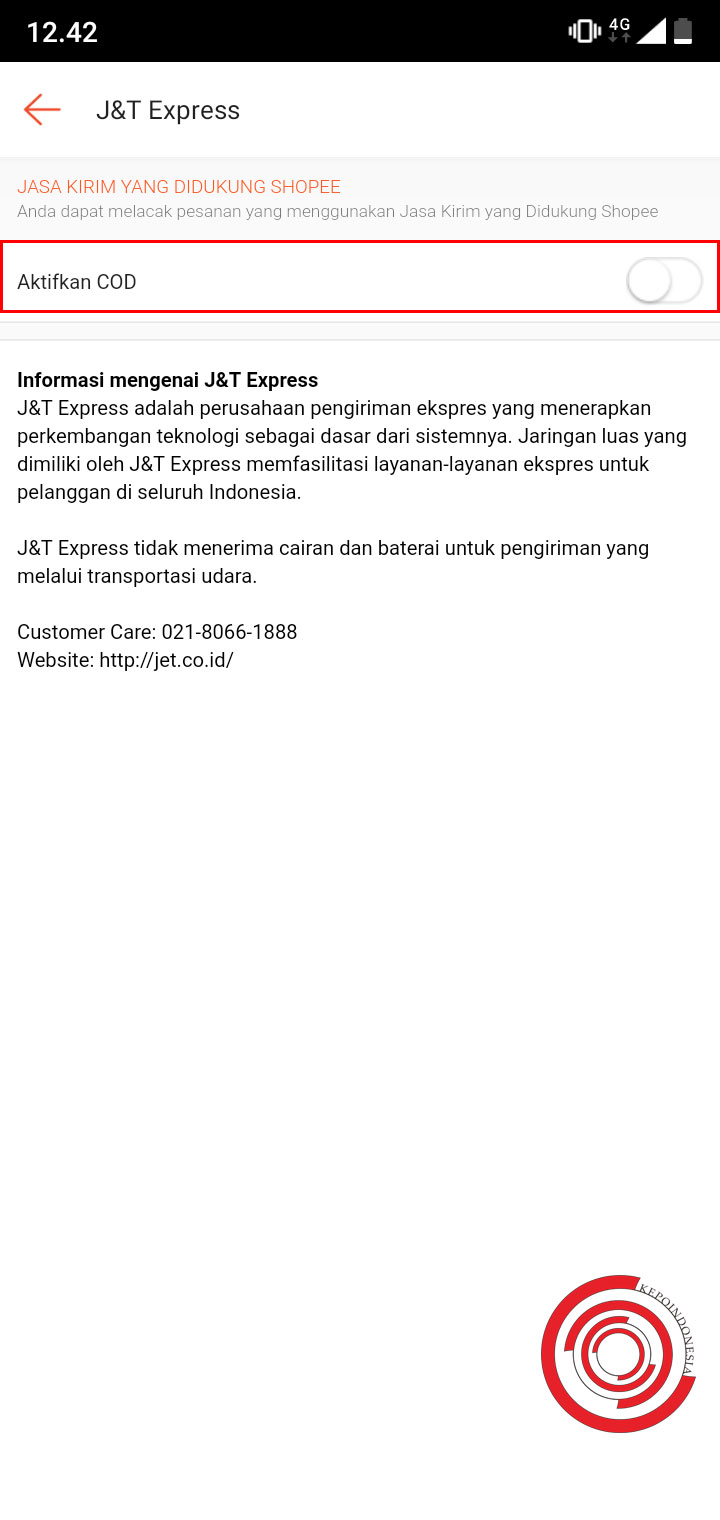 Cara Menonaktifkan Sistem Cod Di Shopee Supaya Tidak Dipilih Oleh Pembeli Kepoindonesia
