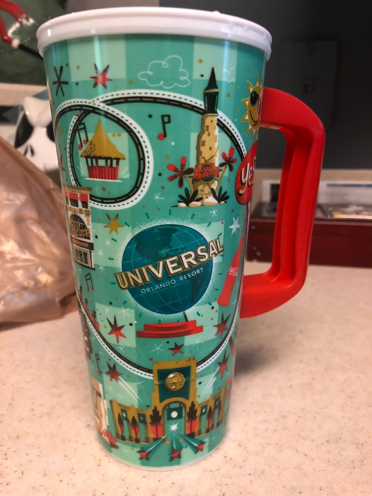 Universal Studios refillable mugs