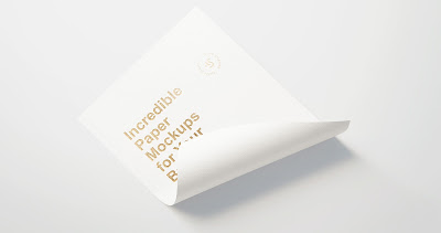 موك اب ورق رسمي Paper Branding Mockup - موقع بلال آرت