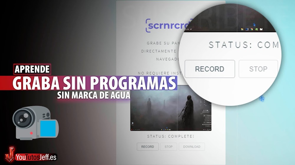 Como Grabar lo que Haces en el Navegador SIN PROGRAMAS