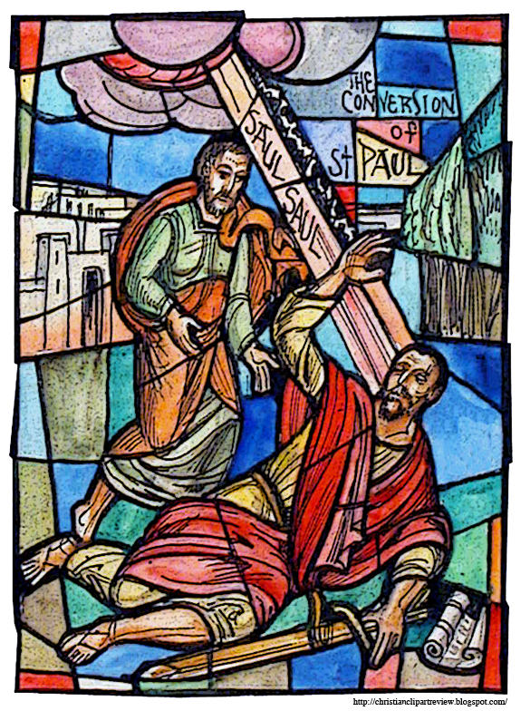 The Conversion of St. Paul Christian Clip Art Review