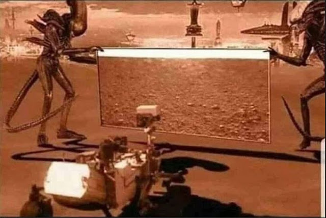 Meanwhile, on Mars...