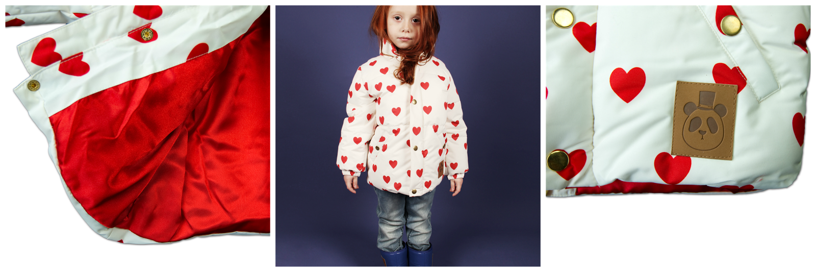  Mini Rodini Heart Winter Coat