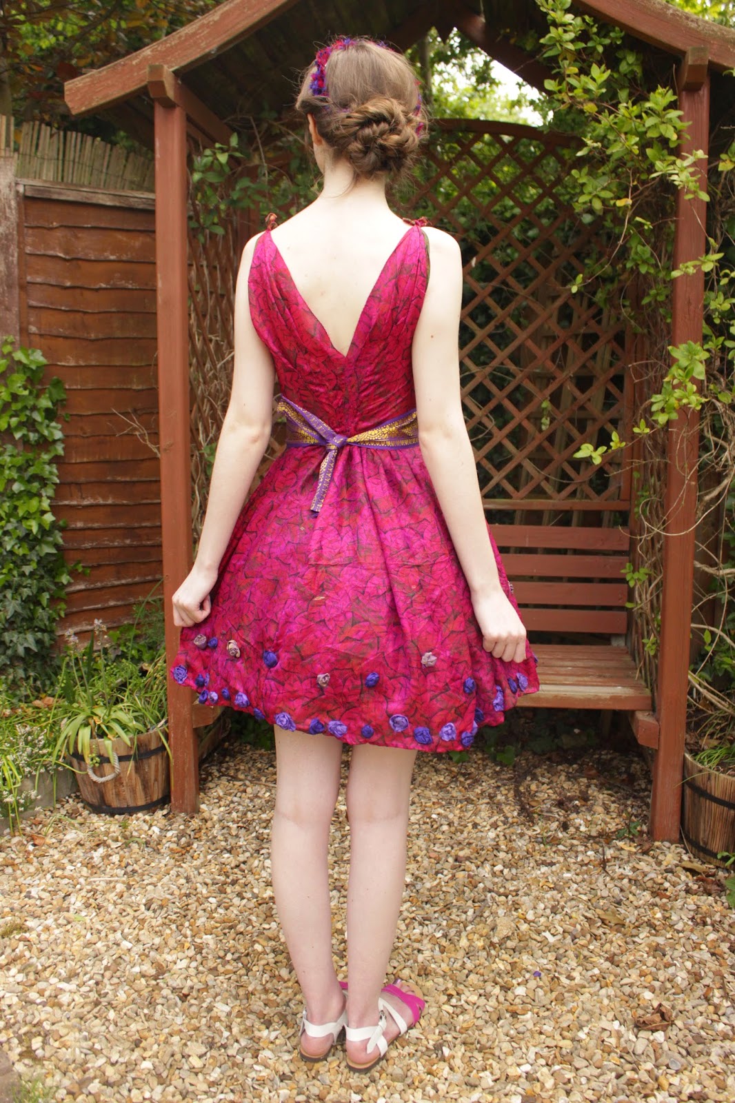 Lady Sewalot Leavers Ball Dress