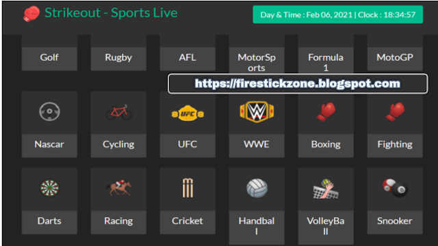 Step by step Guide to watch strikeout sports live streaming On Amazon Fire TV Stick.