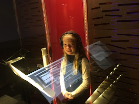 8 year old girl voice recording artist