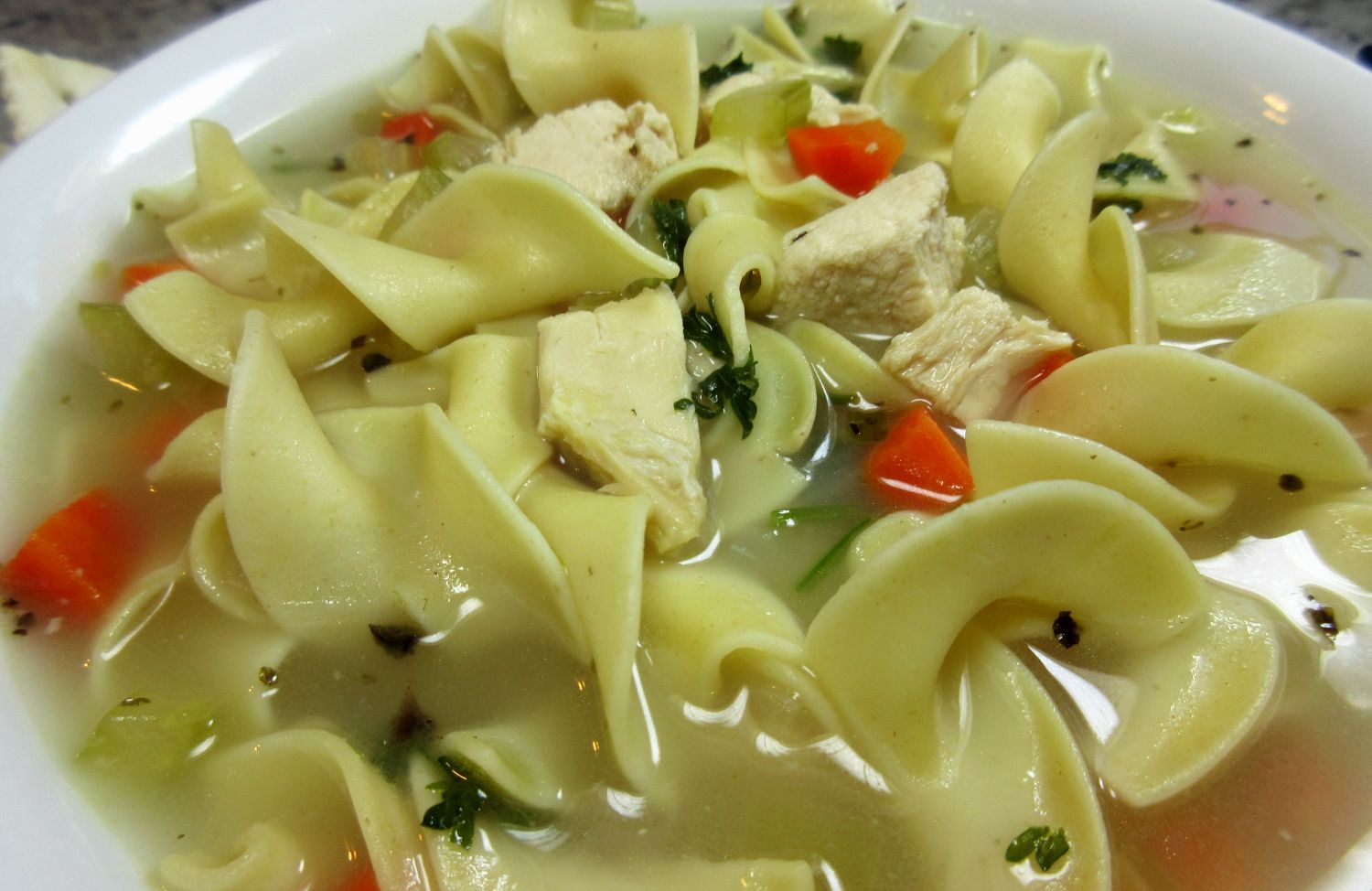 Tess Cooks4u How to Make Easy Basic Chicken Noodle Soup Healing Soup