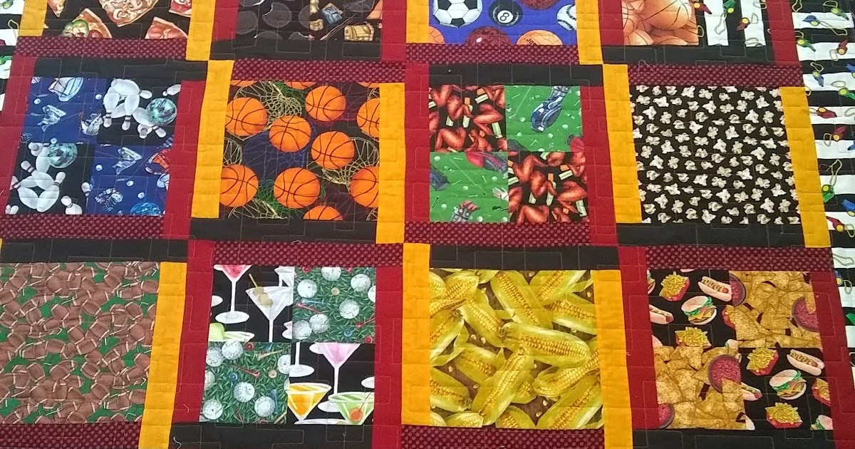 myquilter Novelty fabrics quilt