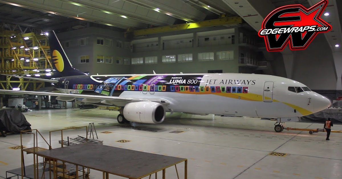 Airplane wrapsJet wrap advertisement