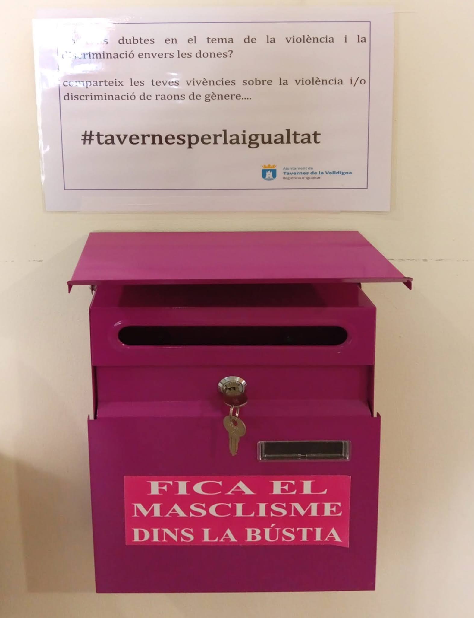 La Cotorra de la Vall: La Regidoria d’Igualtat instal·la tres bústies