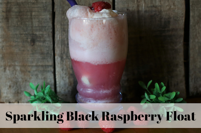 Sparkling Black Raspberry Float