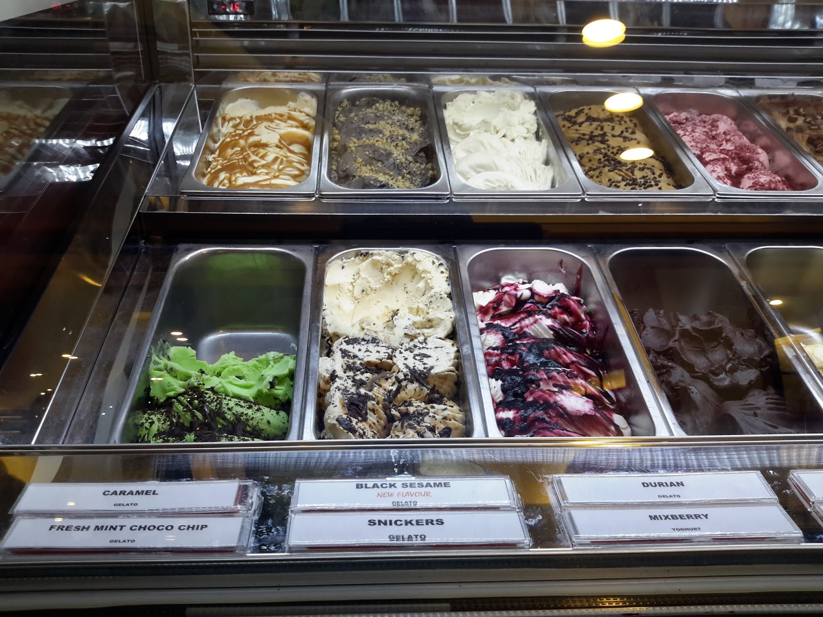 All of my moment Es Krim Gelato di Gelato Paradise, Central Park Mall