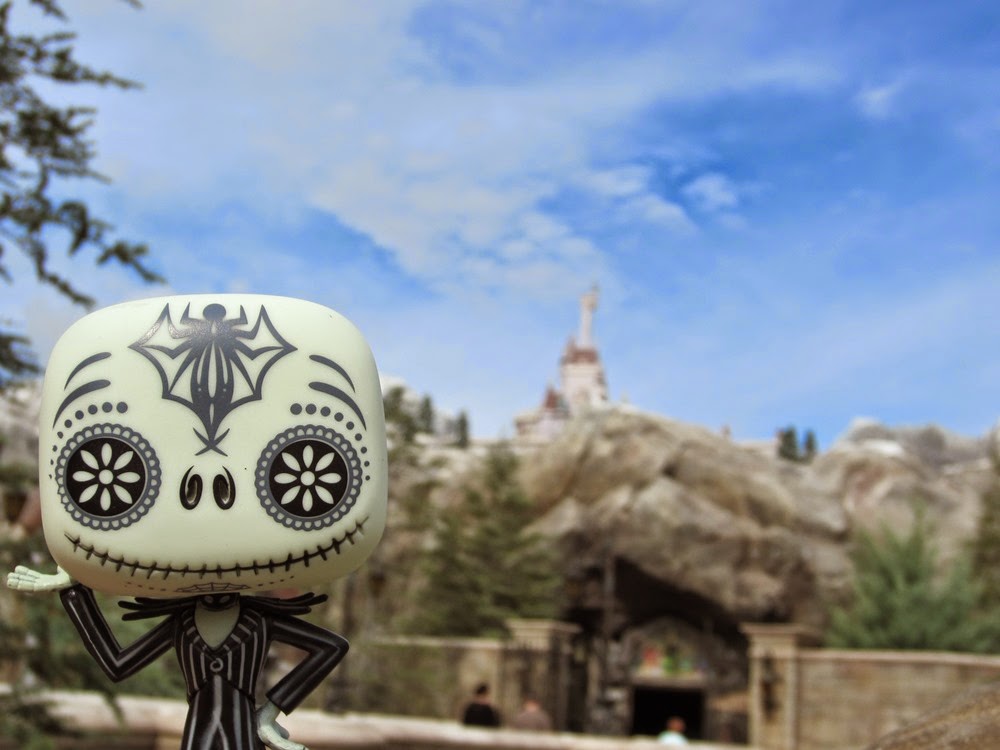 Jack Skellington's Walt Disney World Trip Selfies Beasts Castle New Fantasyland