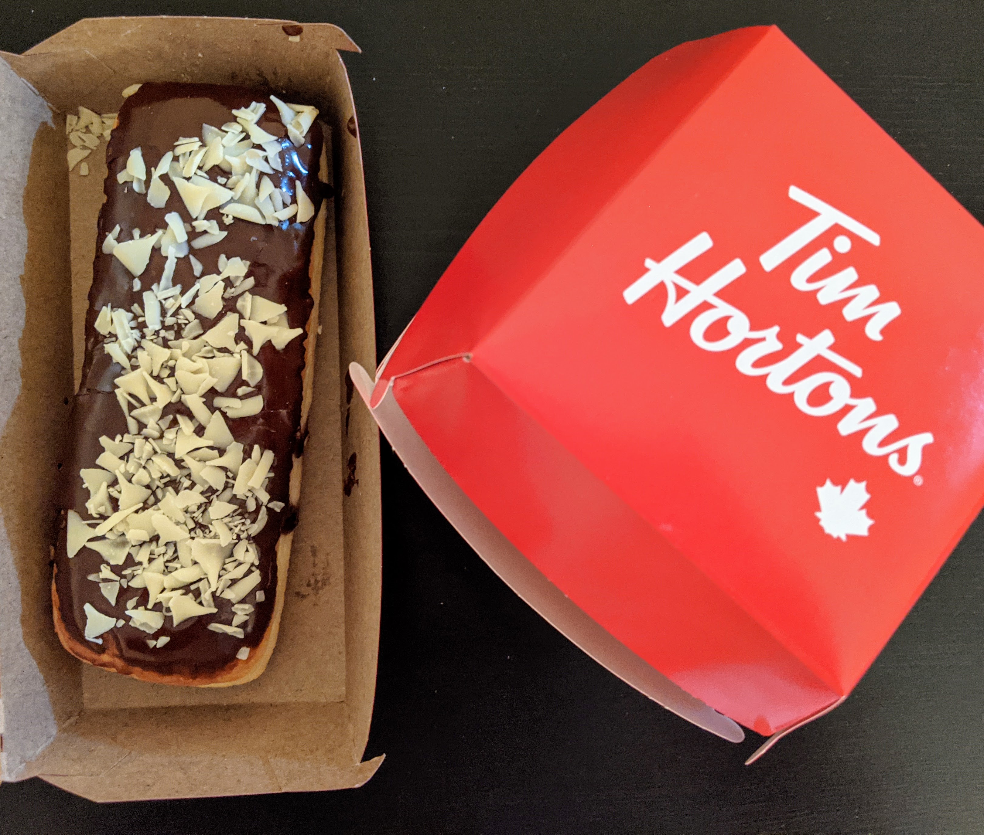 Smooch Food Chocolate Hazelnut Éclair Dream and Sea Salted Caramel