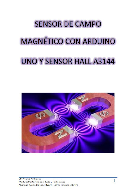 Sensor de campo magnético con Arduino Uno y sensor Hall A3144