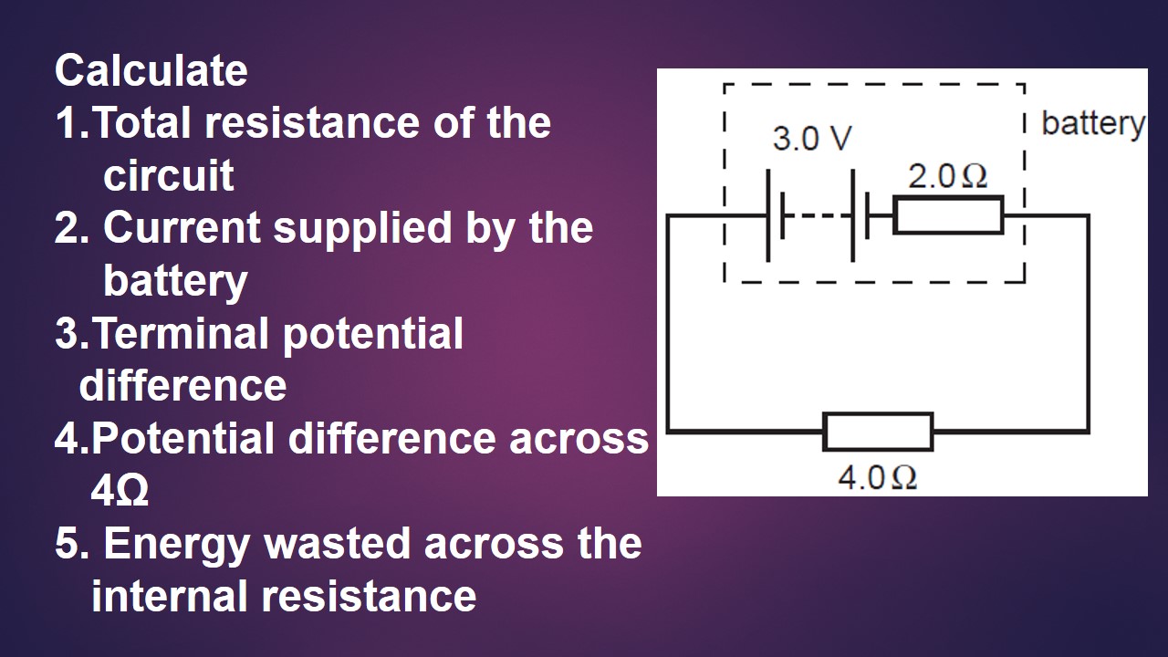 Grade 12 SEMESTER 1 CHAPTER 3 ELECTRIC CIRCUIT