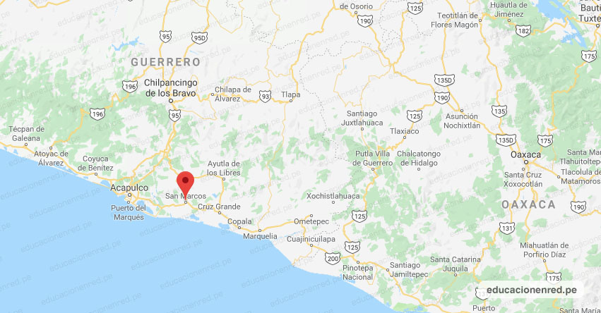 Temblor en México de Magnitud 4.0 (Hoy Domingo 21 Febrero 2021) Sismo - Epicentro - San Marcos - Guerrero - GRO. - SSN - www.ssn.unam.mx