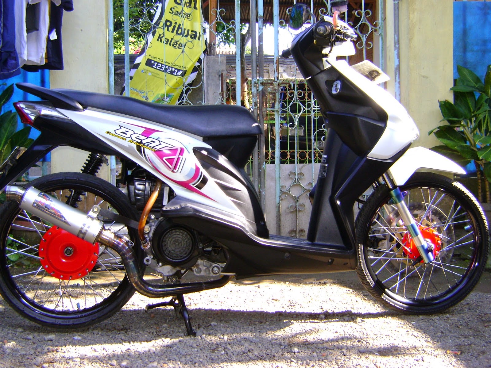 Modifikasi Motor Matic Nex Suzuki Kawan Modifikasi