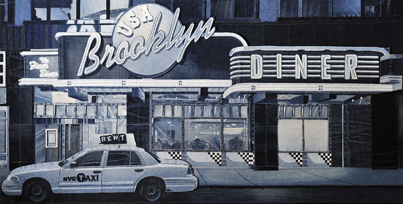 Ian Berry, the brooklyn diner