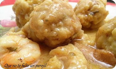 Albóndigas de Chocos. chocos_albóndigas