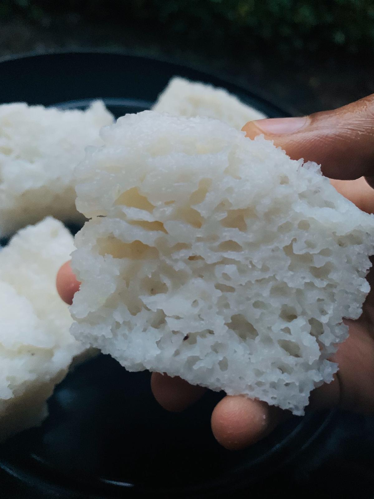Vattayappam with rice flour
