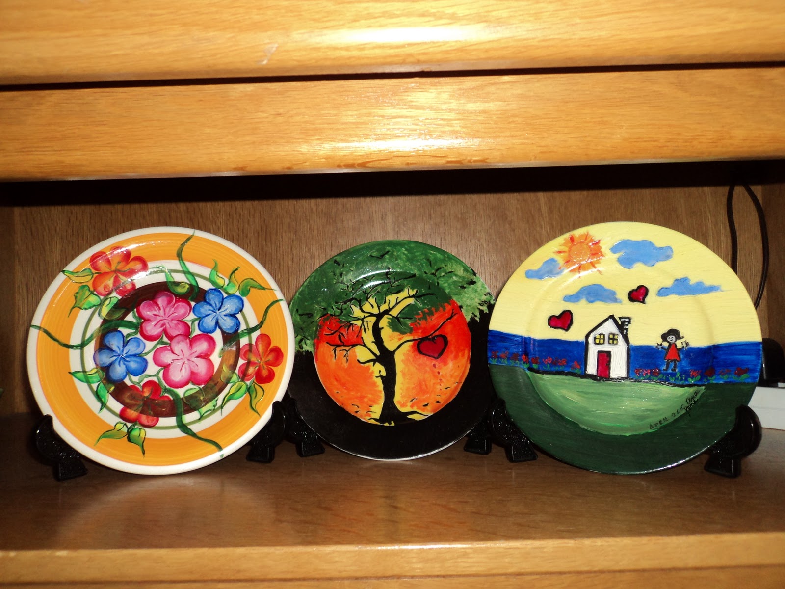 craftymummy: MY PLATE PAINTING 2