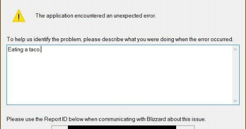 How To Fix The Blizzard Error The Application Encountered An Unexpected How To Fix The Blizzard Error The Application Encountered An Unexpected