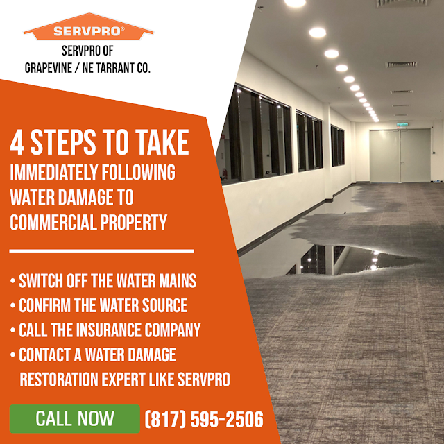 commercial water damage restoration