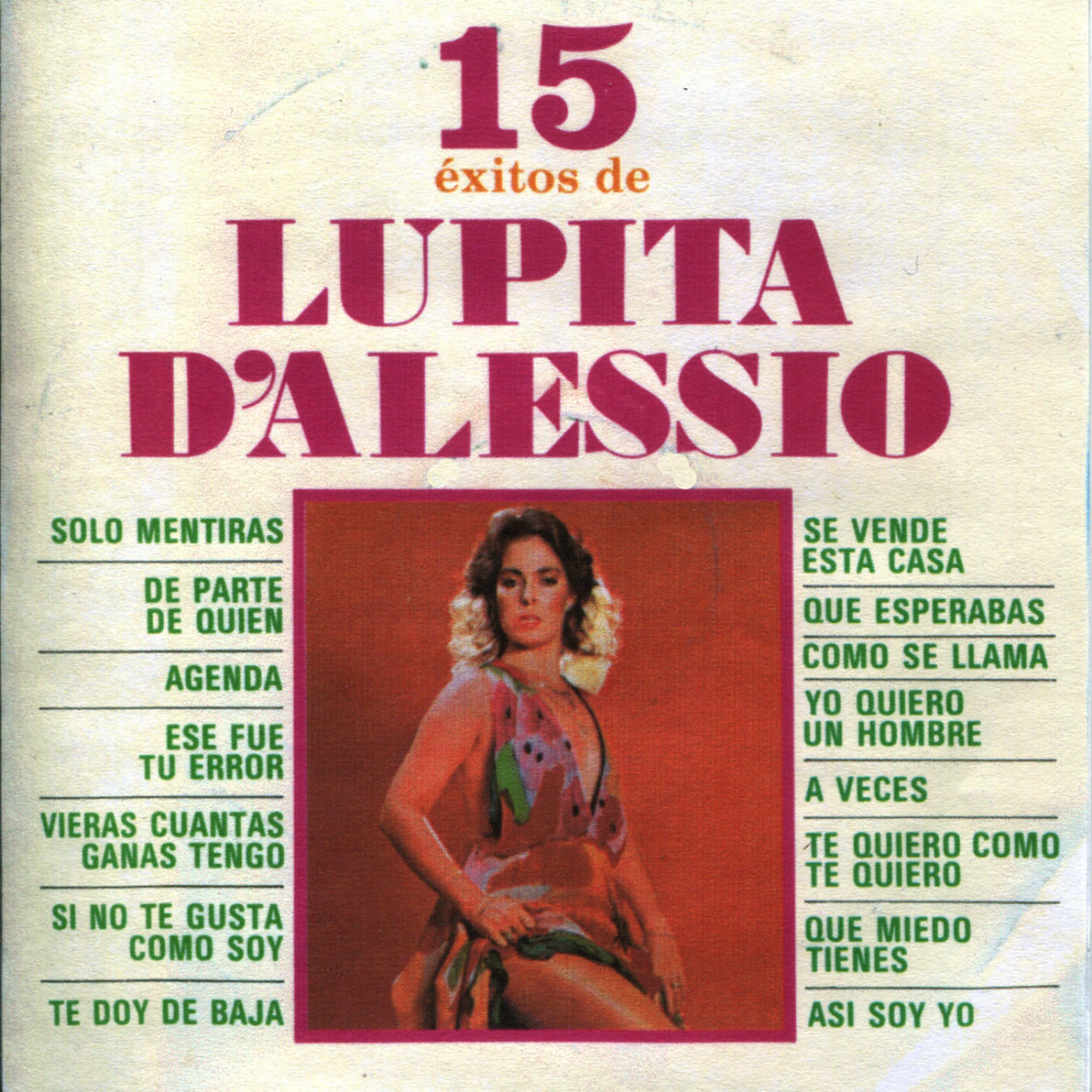 LUPITA D" ALESSIO 15 EXITOS Omar Longhi