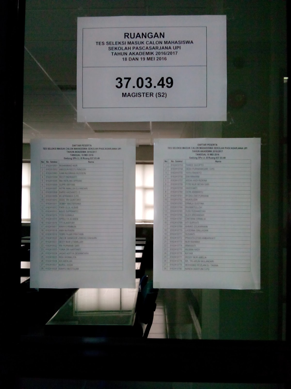 Whoopy Pengalaman Lolos Seleksi Sps Sekolah Pasca Sarjana Upi