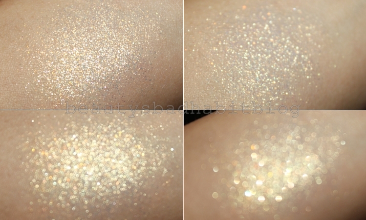 REVIEW - Barry M 'Gold Iridescent' Fine Glitter Dust | Bad Habit