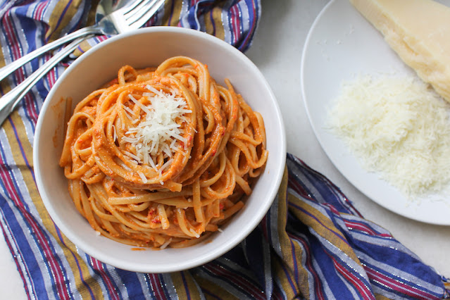 Food Lust People Love: Red Pesto Linguine