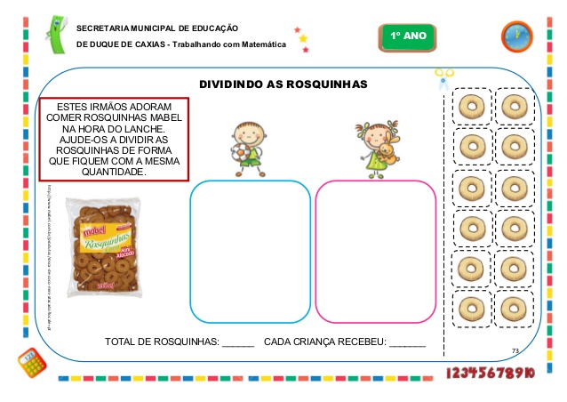 Atividades de matematica 1 ano