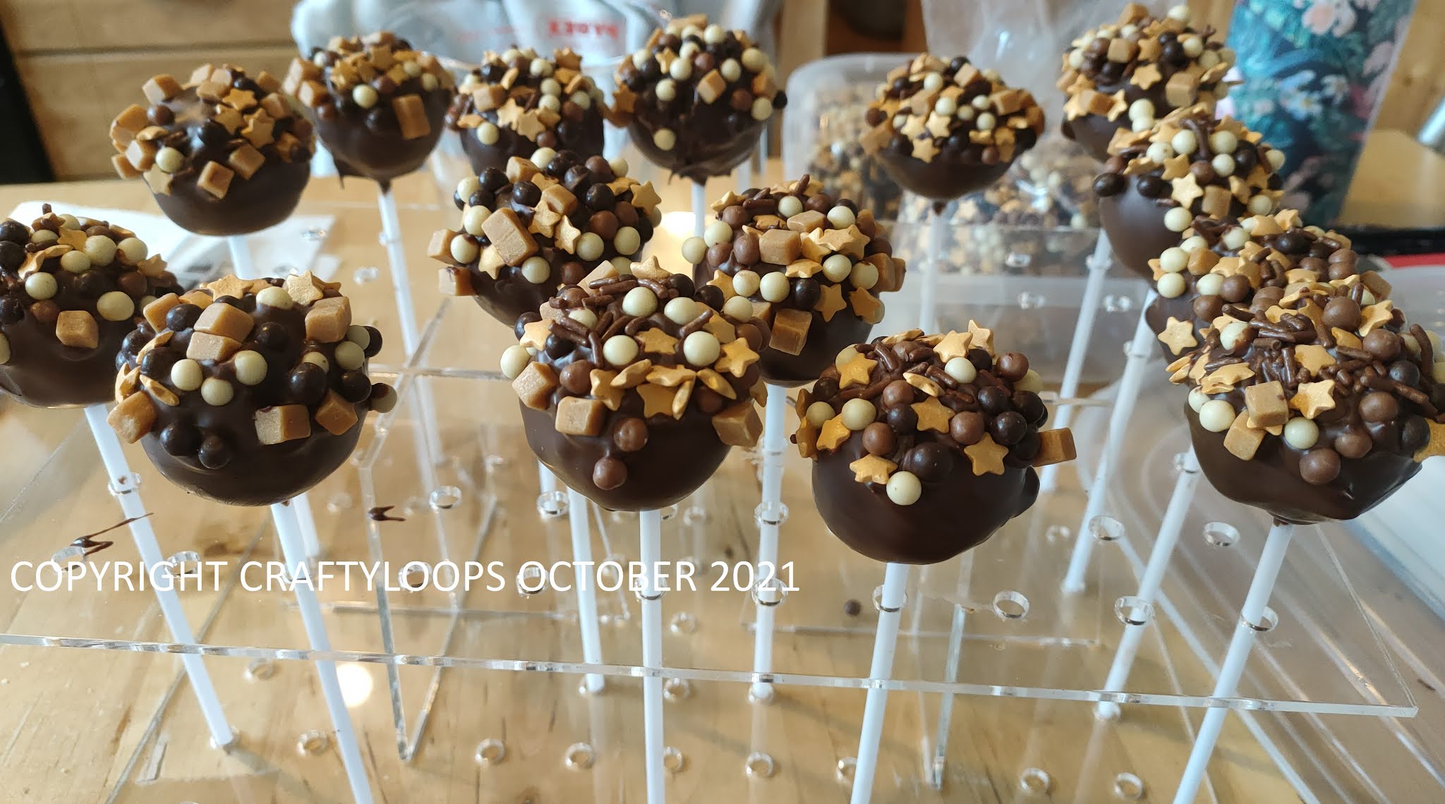 Homemade Cake Pops I can't believe he's 21