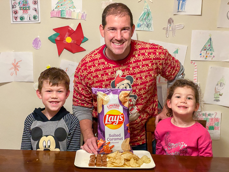 Tales of the Flowers Holiday Treats Salted Caramel Lays Chips