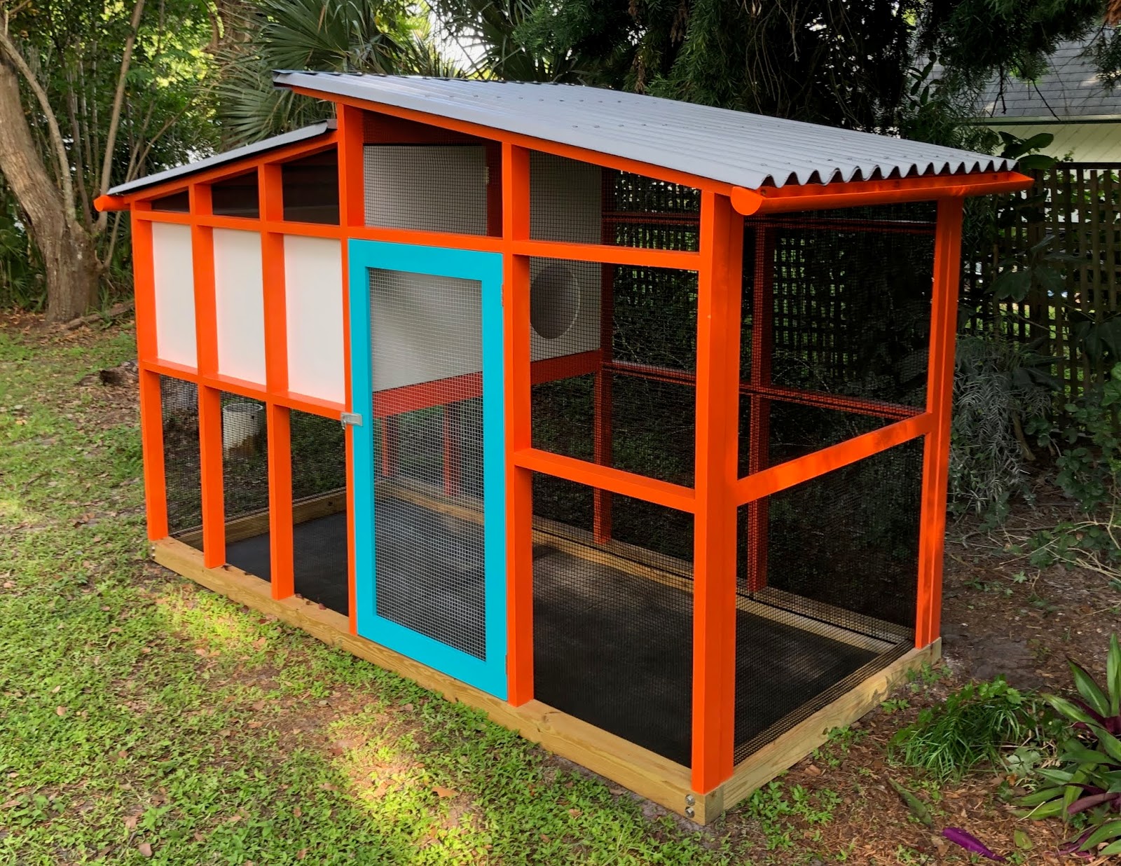 Architecture in Sarasota Mid Century Modern Chicken Coop!