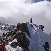 Maladeta Oriental (3.308 m) y Pico de Alba (3.118 m)