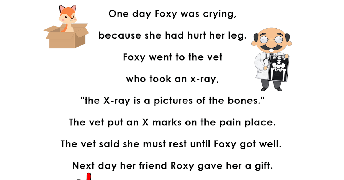 Foxy and her xylophone - Letter X - Alphabet story for kids