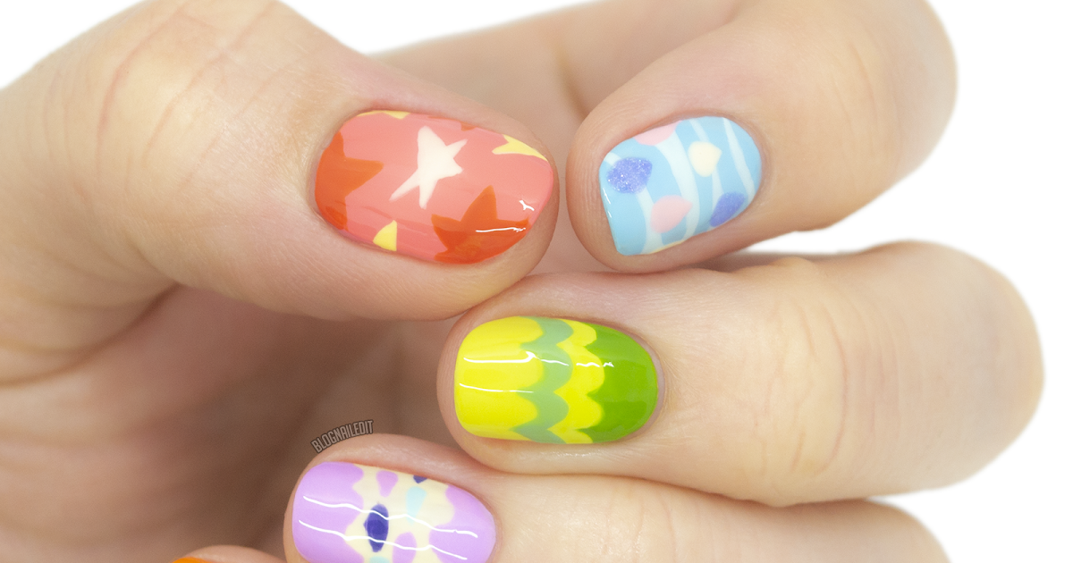 1. Easter Bunny and Egg Nail Art Designs - wide 3